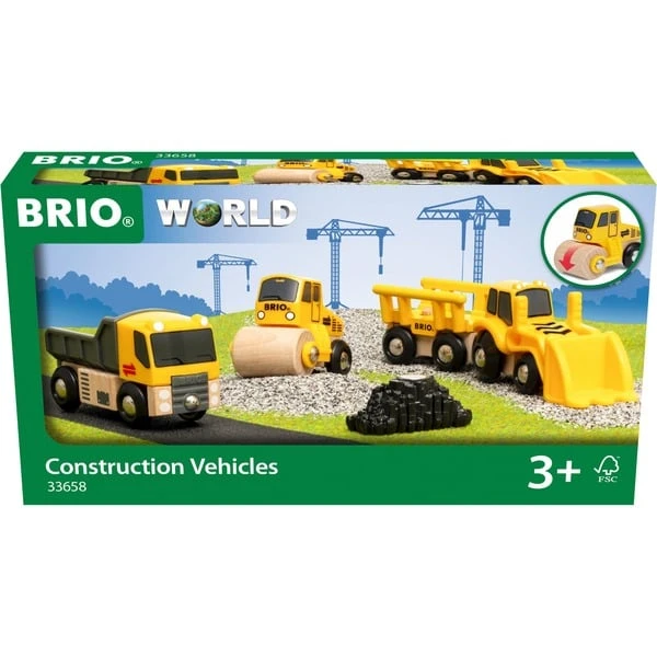 BRIO World Baustellenfahrzeuge, Spielfahrzeug 4 BRIO World Baustellenfahrzeuge, Spielfahrzeug – Bild 2