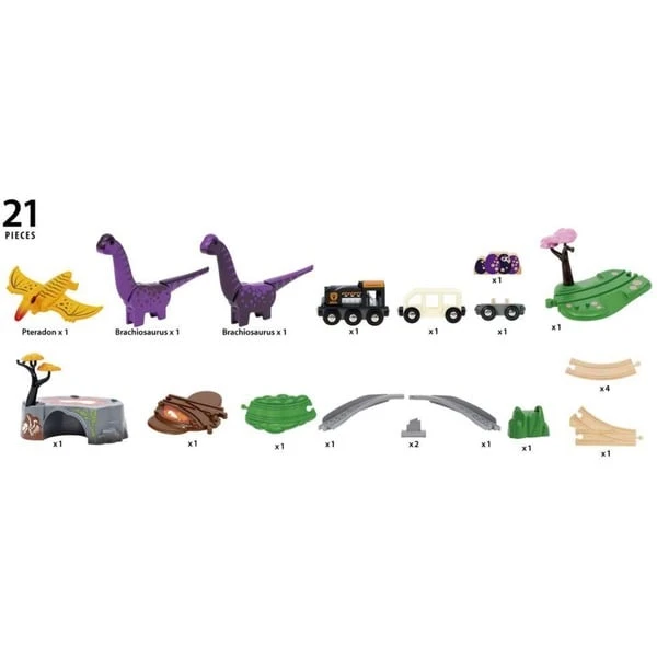 BRIO World Dinosaurier Abenteuer-Set, Bahn 13 BRIO World Dinosaurier Abenteuer-Set, Bahn – Bild 11