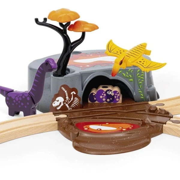 BRIO World Dinosaurier Abenteuer-Set, Bahn 9 BRIO World Dinosaurier Abenteuer-Set, Bahn – Bild 7
