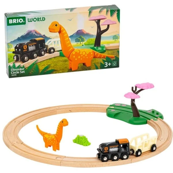 BRIO World Dinosaurier Bahn Set 4 BRIO World Dinosaurier Bahn Set – Bild 2