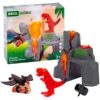BRIO World Dinosaurier-Vulkan Mit Ausbruchsfunktion, Bahn -Spielzeug Verkäufe BRIO World Dinosaurier Vulkan mit Ausbruchsfunktion Bahn@@100057750