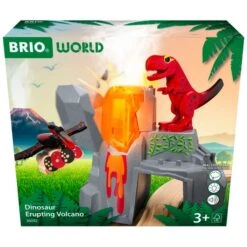 BRIO World Dinosaurier-Vulkan Mit Ausbruchsfunktion, Bahn -Spielzeug Verkäufe BRIO World Dinosaurier Vulkan mit Ausbruchsfunktion Bahn@@100057750 10