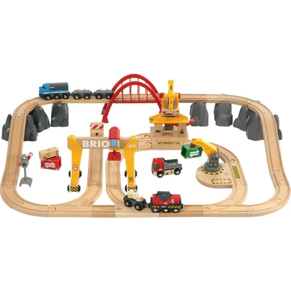 BRIO World Frachten Set Deluxe, Bahn 3 BRIO World Frachten Set Deluxe, Bahn