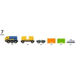 BRIO World Güterzug Mit Drei Waggons, Spielfahrzeug -Spielzeug Verkäufe BRIO World G terzug mit drei Waggons Spielfahrzeug@@1ss6e04m 5