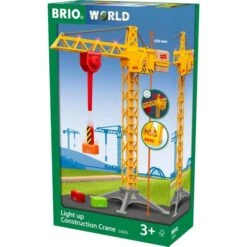 BRIO World Großer Baukran Mit Licht, Bahn 12 BRIO World Großer Baukran Mit Licht, Bahn -Spielzeug Verkäufe BRIO World Gro er Baukran mit Licht Bahn@@1ss6e04i 2