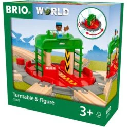 BRIO World Lok-Drehscheibe Mit Kontrollbrücke, Bahn -Spielzeug Verkäufe BRIO World Lok Drehscheibe mit Kontrollbr cke Bahn@@1ss6e047 8