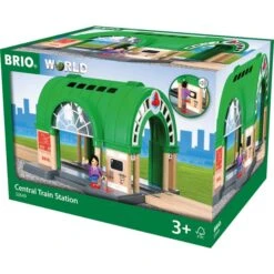BRIO World Neuer Hauptbahnhof Mit Ticketautomat, Spielgebäude (grün/grau) 9 BRIO World Neuer Hauptbahnhof Mit Ticketautomat, Spielgebäude (grün/grau) -Spielzeug Verkäufe BRIO World Neuer Hauptbahnhof mit Ticketautomat Spielgeb ude@@1ss6be0g 3