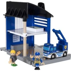 BRIO World Polizeistation Mit Einsatzfahrzeug, Spielgebäude (blau/schwarz) 18 BRIO World Polizeistation Mit Einsatzfahrzeug, Spielgebäude (blau/schwarz) -Spielzeug Verkäufe BRIO World Polizeistation mit Einsatzfahrzeug Spielgeb ude@@1ss6e02m 30