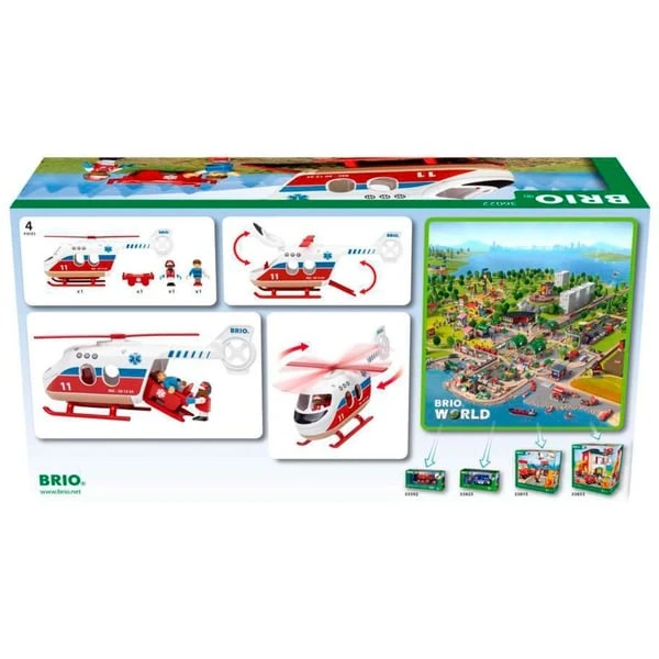 BRIO World Rettungshubschrauber, Spielfahrzeug 10 BRIO World Rettungshubschrauber, Spielfahrzeug – Bild 8