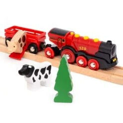BRIO World Rote Lola Bauernhof Zugset, Bahn -Spielzeug Verkäufe BRIO World Rote Lola Bauernhof Zugset Bahn@@100057634 2