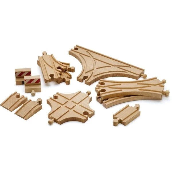 BRIO World Schienen- Und Weichensortiment, Bahn (holz) – Bild 2