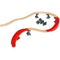 BRIO World Schienenpaket Berg Und Tal, Bahn (holz/rot, 16-teilig) -Spielzeug Verkäufe BRIO World Schienenpaket Berg und Tal Bahn@@1828815 3