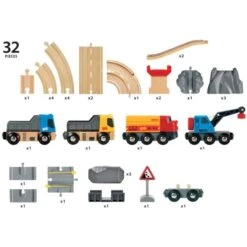 BRIO World Straßen & Schienen Steinverlade Set, Bahn -Spielzeug Verkäufe BRIO World Stra en Schienen Steinverlade Set Bahn@@1ss6e03b 4
