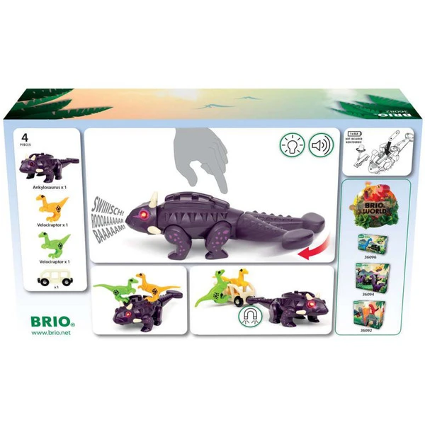 BRIO World - Dinosaurier Ankylosaurus, Spielfigur 9 BRIO World - Dinosaurier Ankylosaurus, Spielfigur – Bild 7