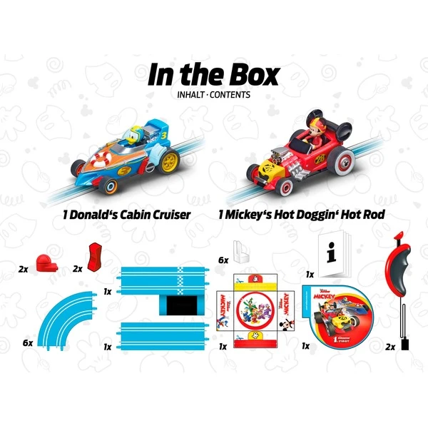 Carrera FIRST Mickey's Fun Race 20063045, Rennbahn 8 Carrera FIRST Mickey's Fun Race 20063045, Rennbahn – Bild 6
