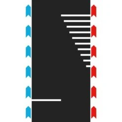 Carrera HYBRID Engstelle, Rennbahn