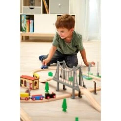 Eichhorn Bahnset Mit Brücke 23 Eichhorn Bahnset Mit Brücke -Spielzeug Verkäufe Eichhorn Bahnset mit Br cke@@1915500 10