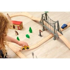 Eichhorn Bahnset Mit Brücke 21 Eichhorn Bahnset Mit Brücke -Spielzeug Verkäufe Eichhorn Bahnset mit Br cke@@1915500 8