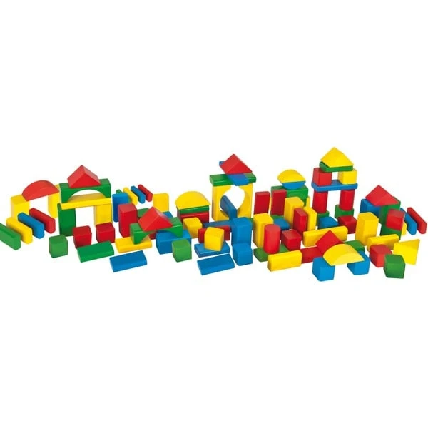 Eichhorn Eichhorn Bunte Holzbausteine, Konstruktionsspielzeug 4 Eichhorn Eichhorn Bunte Holzbausteine, Konstruktionsspielzeug – Bild 2