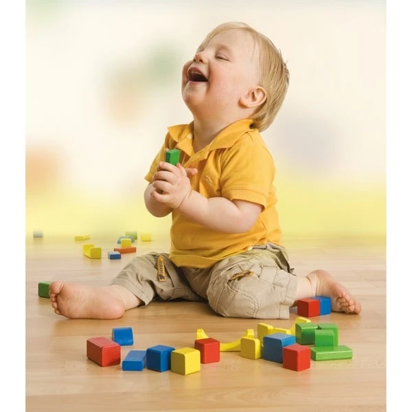 Eichhorn Eichhorn Bunte Holzbausteine, Konstruktionsspielzeug 6 Eichhorn Eichhorn Bunte Holzbausteine, Konstruktionsspielzeug – Bild 4