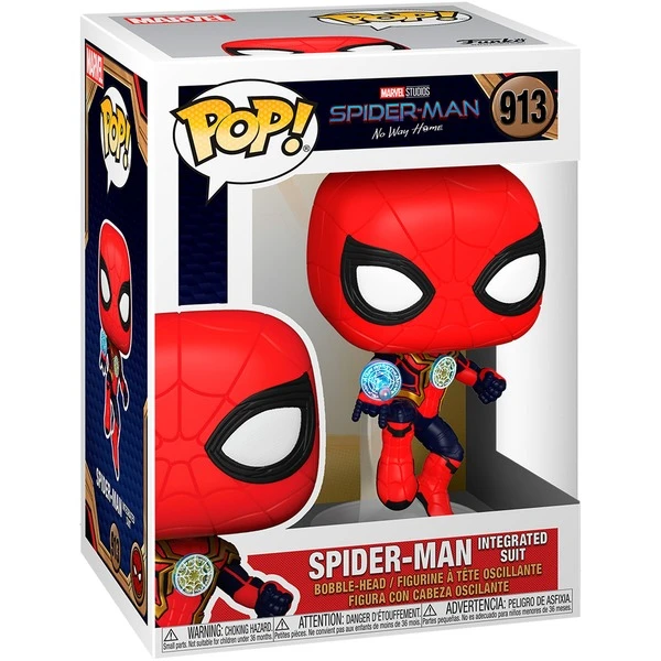 Funko POP! Marvel - Spider-Man Integrated Suit, Spielfigur 4 Funko POP! Marvel - Spider-Man Integrated Suit, Spielfigur – Bild 2