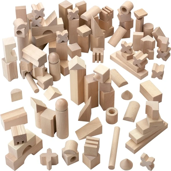 HABA Basisbausteine Extra Große Grundpackung, Konstruktionsspielzeug 3 HABA Basisbausteine Extra Große Grundpackung, Konstruktionsspielzeug