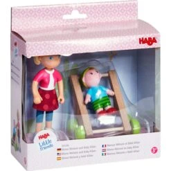 HABA Little Friends - Mama Melanie Und Baby Kilian, Spielfigur -Spielzeug Verkäufe HABA Little Friends Mama Melanie und Baby Kilian Spielfigur@@1678725 2