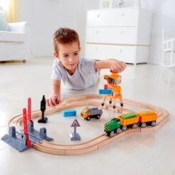 Hape Bahnübergang & Kran-Set -Spielzeug Verkäufe Hape Bahn bergang Kran Set@@1ss9he1d 32