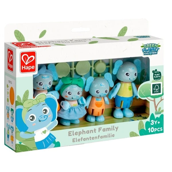 Hape Elefantenfamilie, Spielfigur 4 Hape Elefantenfamilie, Spielfigur – Bild 2