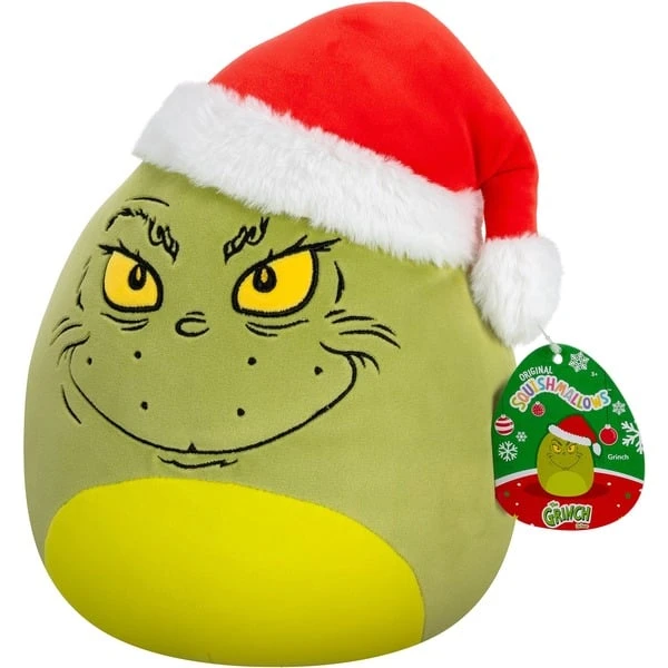 Jazwares Squishmallows - Weihnachts Grinch, Kuscheltier (25 Cm) 4 Jazwares Squishmallows - Weihnachts Grinch, Kuscheltier (25 Cm) – Bild 2