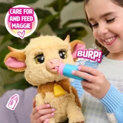 Just Play FurReal Maggie The Feed & Follow Cow, Kuscheltier -Spielzeug Verkäufe Just Play furReal Maggie the Feed Follow Cow Kuscheltier@@100147762 13