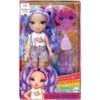 MGA Entertainment Rainbow High Littles - Amethyst (Purple), Puppe