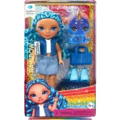 MGA Entertainment Rainbow High Littles - Sapphire (Blue), Puppe