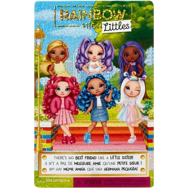 MGA Entertainment Rainbow High Littles - Sapphire (Blue), Puppe 8 MGA Entertainment Rainbow High Littles - Sapphire (Blue), Puppe – Bild 6