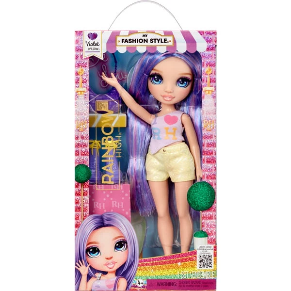MGA Entertainment Rainbow High My Fashion Style - Violet, Puppe 9 MGA Entertainment Rainbow High My Fashion Style - Violet, Puppe – Bild 7