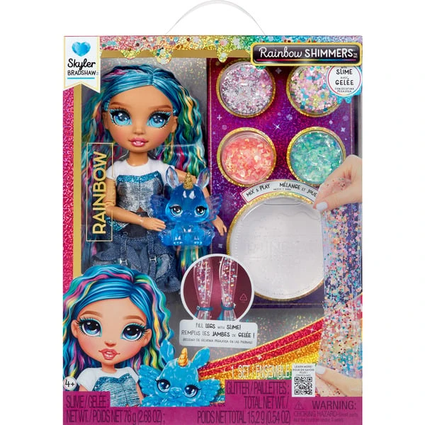 MGA Entertainment Rainbow High Shimmers With Slime - Skyler, Puppe 10 MGA Entertainment Rainbow High Shimmers With Slime - Skyler, Puppe – Bild 8