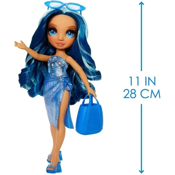 MGA Entertainment Rainbow High Swim & Style - Skyler (Blue), Puppe 5 MGA Entertainment Rainbow High Swim & Style - Skyler (Blue), Puppe – Bild 3
