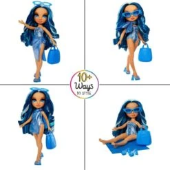 MGA Entertainment Rainbow High Swim & Style - Skyler (Blue), Puppe 13 MGA Entertainment Rainbow High Swim & Style - Skyler (Blue), Puppe -Spielzeug Verkäufe MGA Entertainment Rainbow High Swim Style Skyler Blue Puppe@@100043959 4