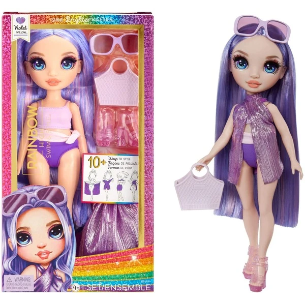 MGA Entertainment Rainbow High Swim & Style - Violet (Purple), Puppe 3 MGA Entertainment Rainbow High Swim & Style - Violet (Purple), Puppe
