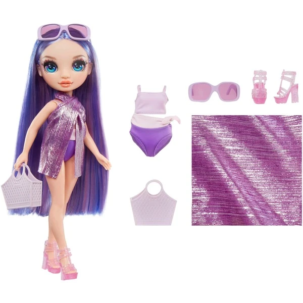 MGA Entertainment Rainbow High Swim & Style - Violet (Purple), Puppe 4 MGA Entertainment Rainbow High Swim & Style - Violet (Purple), Puppe – Bild 2