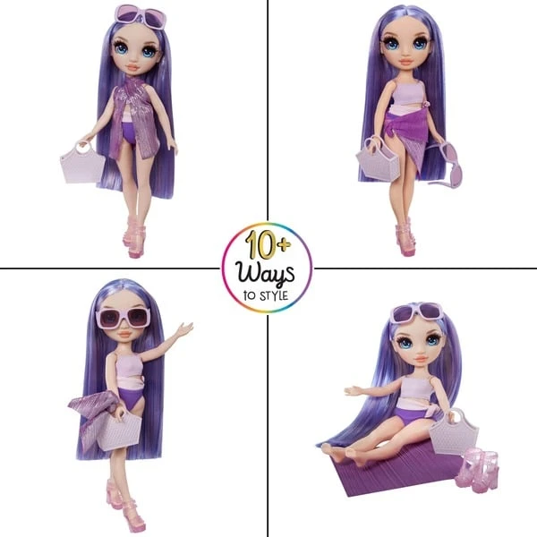 MGA Entertainment Rainbow High Swim & Style - Violet (Purple), Puppe 7 MGA Entertainment Rainbow High Swim & Style - Violet (Purple), Puppe – Bild 5