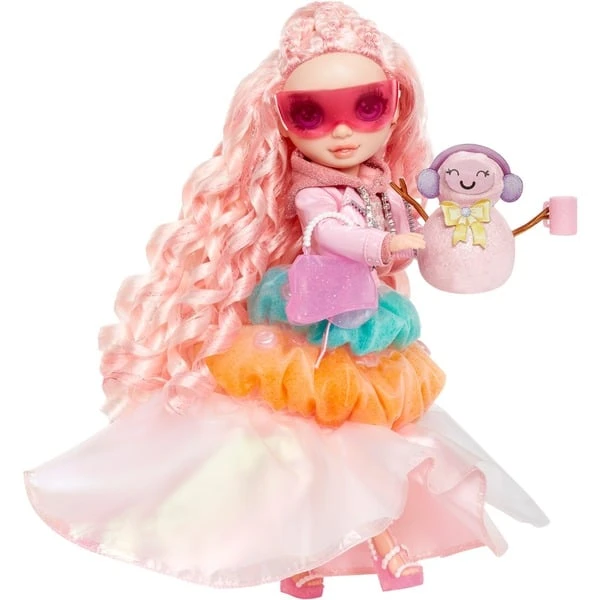 MGA Entertainment Rainbow High Winter Wonderland Doll - Bella (Pink), Puppe – Bild 5