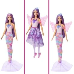 Mattel Barbie 3-in-1 Fantasy Puppe (mit Schwanzflosse, Feenflügeln Und Ketten) 10 Mattel Barbie 3-in-1 Fantasy Puppe (mit Schwanzflosse, Feenflügeln Und Ketten) -Spielzeug Verkäufe Mattel Barbie 3 in 1 Fantasy Puppe@@100098450 2