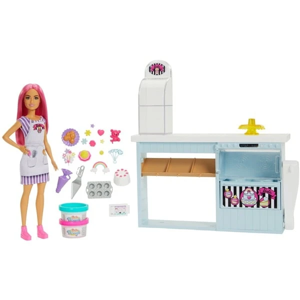 Mattel Barbie Bäckerei Spielset Mit Puppe 4 Mattel Barbie Bäckerei Spielset Mit Puppe – Bild 2