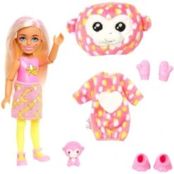Mattel Barbie Cutie Reveal Chelsea Jungle Series - Affe, Puppe -Spielzeug Verkäufe Mattel Barbie Cutie Reveal Chelsea Jungle Series Affe Puppe@@1888855 2