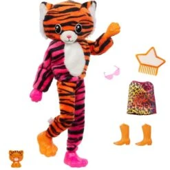 Mattel Barbie Cutie Reveal Dschungel Serie - Tiger, Puppe -Spielzeug Verkäufe Mattel Barbie Cutie Reveal Dschungel Serie Tiger Puppe@@100024218 2