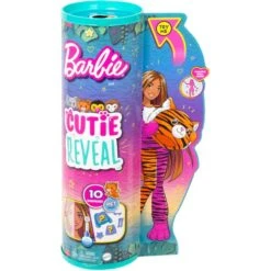 Mattel Barbie Cutie Reveal Dschungel Serie - Tiger, Puppe -Spielzeug Verkäufe Mattel Barbie Cutie Reveal Dschungel Serie Tiger Puppe@@100024218 6