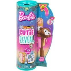 Mattel Barbie Cutie Reveal Dschungel Serie - Äffchen, Puppe -Spielzeug Verkäufe Mattel Barbie Cutie Reveal Dschungel Serie ffchen Puppe@@100024228 5