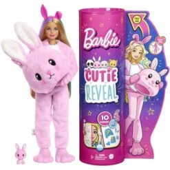 Mattel Barbie Cutie Reveal Puppe Mit Hasen-Plüschkostüm Und 10 Überraschungen -Spielzeug Verkäufe Mattel Barbie Cutie Reveal Puppe mit Hasen Pl schkost m und 10 berraschungen@@1806306 5