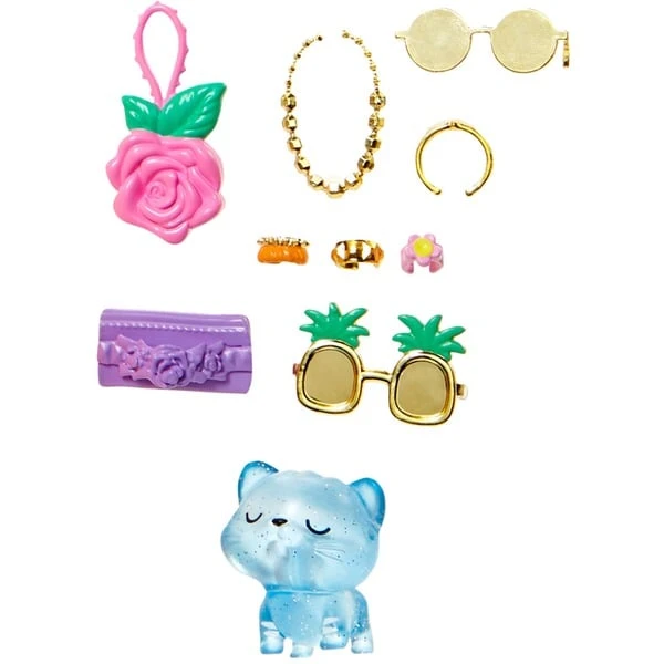 Mattel Barbie Extra Fancy Puppe Im Blauen Kleid Mit Blumenmuster 7 Mattel Barbie Extra Fancy Puppe Im Blauen Kleid Mit Blumenmuster – Bild 5